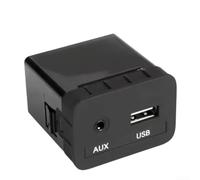 Lapiglo Direct fit replacement, restores for media connectivity, black ABS finish, 5V stable output, center console install