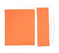 Lapiglo Directors Chair Covers, Cloth Seat Cover Replacement for Casual Seat Folding Makeup Director Movie Chairs Home Garden Outdoor Thick Canvas Fabric (Orange)