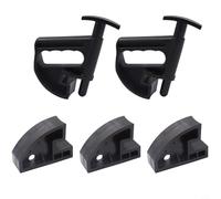 Lapiglo for Heavy Duty Nylon for Tire Bead Clamp Set 5Pcs Spring Loaded Changer Tools Car Wheel Rim Maintenance Black