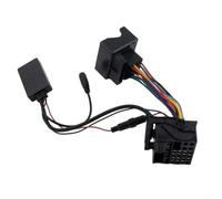 Lapiglo for opel AUX Adapter CD30 CD70 DVD90 5.0 Interface Cable with Mic for Music Streaming Hands-Free Calling 27cm Wire