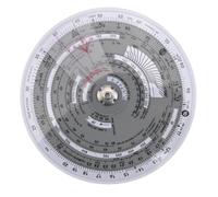 Lapiglo for Plastic E6B-R Flight Computer Slide Rule Aviation Plotter Student Pilots Navigation Calculation Training 6 Inch