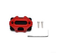 Lapiglo for Premium Brake Master Cylinder Cap for Honda S2000 CR-Z Element for Insight - Aluminium Reservoir Cover with Screws - Anti-Corrosion Fluid Bottle Top(Red)