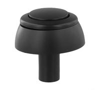 Lapiglo for Replacement Toilet for Tank Switch for Siamp Storm 33A, Chrome for Dual Flush Push Button Fits Standard 38-44mm Holes, ABS Drain Valve Black(B)