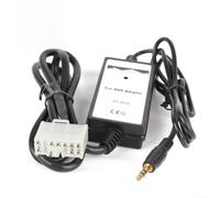 Lapiglo for toyota AUX Adapter 6+6 Pin Car Audio Interface for Camry RAV4 Corolla - USB MP3 Decoder Steering Wheel Control Hidden Install Black