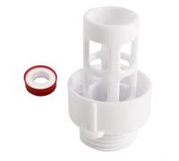 Lapiglo Garden Hose Drain Adapter Compatible with for Intex Part 10184, Pool Drain Connector for Round Metal Frame and for Easy Set Pools 6-24 Feet, Includes Tape