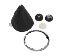 Lapiglo Gloss Black and White Shift Knob 6+R Speeds 500 2012-2018, Manual Gear Head Upgrade 55344048
