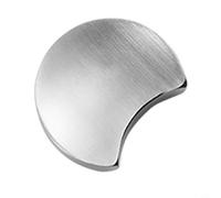 Lapiglo Gold Moon Metal Chopstick Holder Half Round Spoon Fork Rest Table Decor for Dining, Kitchen Silver Gold Rose Gold Black Reusable Cutlery Organiser(Sliver)