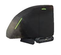 Lapiglo Heavyduty Excavator Cover 140 45 75 Inch, 420D Oxford Waterproof Sunscreen Protection for Bobcat Small Diggers(B)