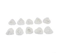 Lapiglo Microfiber Small Triangle Bonnets for Dupray Awasky Cleaners, Reusable Washable Mop Heads Grime Grease Removal, 5 Pack(10 PACK)