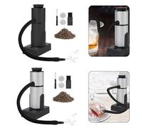 Lapiglo Portable Handheld Smoke Infuser for Food and Drinks, Cold Smoker Gun with Wood Chips for BBQ Cocktail Home Bar Outdoor Use