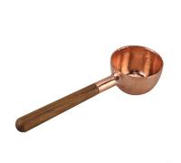 Lapiglo Premium Solid Wood and Copper Measuring Spoon for Coffee Beans, Stylish and Functional Tool for Kitchen and Bar