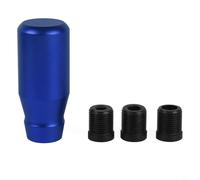 Lapiglo Racing Red Shifter Knob Solid Aluminum for 4 5 6 Speed Manual Buttonless Auto Transmission Cars Trucks(Blue)