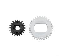 Lapiglo Replacement Transmission Gears for Abu Garcia Black Neo Baitcasting Reel, Plastic Spindle Gear Set Fishing Parts