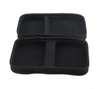 Lapiglo Retro Handheld Game Console Case for R36S R35S K36 - Waterproof Shock Resistant Hard Bag with Inner Tray - Black 15x10x4.5cm Dimensions