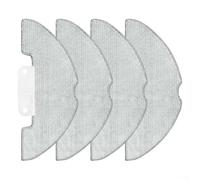 Lapiglo Reusable Microfiber Mop Pads Airzeen R7 J10 for Laresar P10, Deep Cleaning Cloths Hard Floors, 10 Pieces Set(4 PACK)