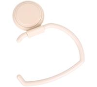Lapiglo Strong Suction Cup Tissue Holder, Modern Towel Rack Bathroom and Kitchen, No Drill PP Paper Roll Storage, Nordic Pink