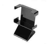 Lapiglo Stylish Acrylic Speaker Stand Compatible with Go 5 & Go 4, for Compact Desktop Mount Enhanced Audio Quality, Tabletop Holder in Black or Clear Finish(Black)