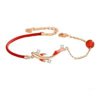 Lapiglo Traditional Red String Bracelet with Koi Fish Motif Representing Transformation and Prosperity for All Ages