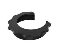 Lapiglo Wood Grain E61 Group Head Cover Heat Resistant Anti-Scald Handle for 58mm Coffee Makers(BLACK)