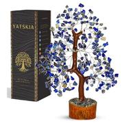 Lapis Gem - Lapis Lazuli Chakra Tree, Crystal Tree, Money Tree, Chakra Tree of Life, Healing Stone, Arbol De La Vida, Gemstones and Crystals, Crystal Tree for Positive Energy, Spiritual Decor for Home