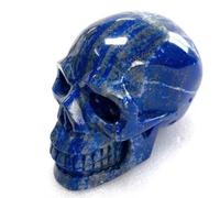 Lapis Lazuli Carved Crystal Skull Crystal (Size : 400-450g)