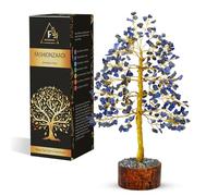 Lapis Lazuli crystal tree, crystals and gemstones tree of life artificial bonsai crystal tree, decorative home accessories, house warming gifts new home, gifts for women birthday unique, 10 inch