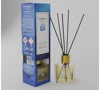 LAPIS LAZULI Reed Diffuser 110ml - Air Freshener | FRESH SENSE | Aromatherapy Essential Oil Diffuser for Home, Office, Toilet & Bathroom | Elegant Home Decor | Inspired by the Beauty of Rare Gemstone