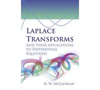 Laplace Transforms and Their Applications to Differential Equations (Dover Books on MaTHEMA 1.4tics)