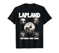 Lapland Untamed and Wild Forests Hills Finland Northern Vibe T-Shirt