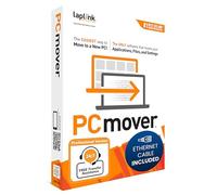 Laplink PCmover Professional 11 - Migration of your Applications, Files and Settings from an Old PC to a New PC - Data Transfer Software - Optional High Speed Ethernet Cable - 1 License