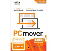 Laplink PCmover Professional 11 - Migration of your Applications, Files and Settings from an Old PC to a New PC - Data Transfer Software - Optional High Speed Ethernet Cable - 1 License