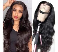 LAPONDAI Human Hair Wigs with Lace Body Wave Material 100% Unprocessed Brazilian Human Hair Wigs Straight from the Lace
