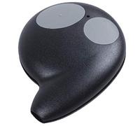 LAPOOH 2 Buttons Key case Remote control Key case for Cobra Alarm Fob Without Battery Black