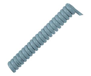 LAPP 70002728 ÖLFLEX 400P Polyurethane Spiral Cable 7x0.75mm Grey 4.5m