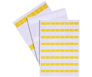 LAPP cable identifier, 34x25.40 mm yellow, 18 labels