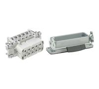 LAPP EPIC® KIT H-A 10 BS AG 10P F Metal Panel-mount Housing