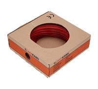 Lapp H05V-K Red PVC Core Cable, 0.75mm² Fine-Wired Copper Wire, 100m | 1-Core 300/500 V Connection and Control Cable - Flame Retardant Class 5 - Suitable for Wiring Machines and Signal Systems