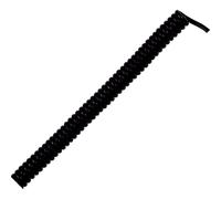 LAPP H05VV-F PVC Spiral Cable 3 x 1.5mm Black 1.5m Length