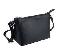 Lappella Ladies Harriet Leather Crossbody Bag - Black