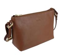 Lappella Ladies Harriet Leather Crossbody Bag-Tan