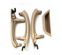LAPPGNGFYA Car Interior Door Handles for B&MW X3 X4 F25 F26 2010 2011 2012 2013 2014 2015 2016 Left Right Driver Car Interior Door Pull Handle Cover Set Assembly(RHD Set Beige)