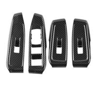 LAPPGNGFYA Car Interior Door Handles for Ford for Ranger T9 2023 2024 Car Side Door Interior Cover Panel Trim Decoration(Window Switch Panel)