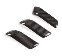 LAPPGNGFYA Car Interior Door Handles for Land for Rover for Defender 90 110 2020 2021 Car Inner Door Handle Cover Real Carbon Fiber(for 110)