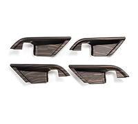 LAPPGNGFYA Car Interior Door Handles for T&oyota for Camry 2019-2022 Car Interior Peach Wood Decoration Instrument Console Gear Water Cup Cover Air Vent Trims(Shape 8)