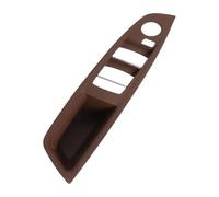 LAPPGNGFYA Car Interior Door Handles Interior Door Pull Handle Armrest Panel Without Mirror Folding Button LHD RHD for BMW F10 F11 5 Series 2010-2017(RHD Red)