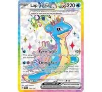 Lapras ex 158/142 Ultra Rare Full Art Pokemon Card | Shiny Pokémon Cards | Pokémon EX | Stellar Crown | Pokemon Scarlet and Violet | Titan Cards Authenticated