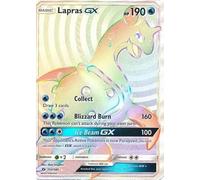 Lapras GX 151/149 Secret Rare Pokemon Card (Sun & Moon Base Set)