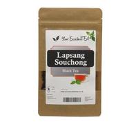 Lapsang Souchong Loose Leaf Tea (100g) - Premium Smoked Black Tea Leaves from China, Full-Bodied Smoky Flavour for Hot or Iced Tea by Your ExcellenTEA
