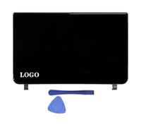 Laptop Accessories Compatible With Compatible Satellite L50B L50-B L55-B S55T-B S55-B LCD Screen Back Cover Case Front Frame Hinge Laptop Case(BLACK A COVER)