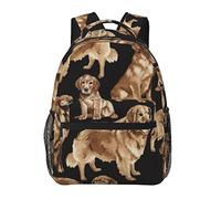 Laptop Backpack Anti Theft Computer Bag, Men Women Lightweight Hiking Backapcks, Cute Book Bags College Backpack for Teen, Mexican Sugar Skulls Day Of The Dead Flowers